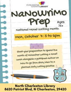 NoNoWriMo Prep